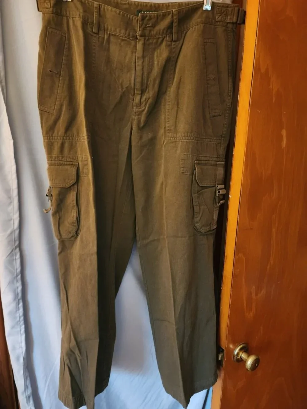 Lauren Ralph Lauren Size 12 Olive Utility Cargo Pants